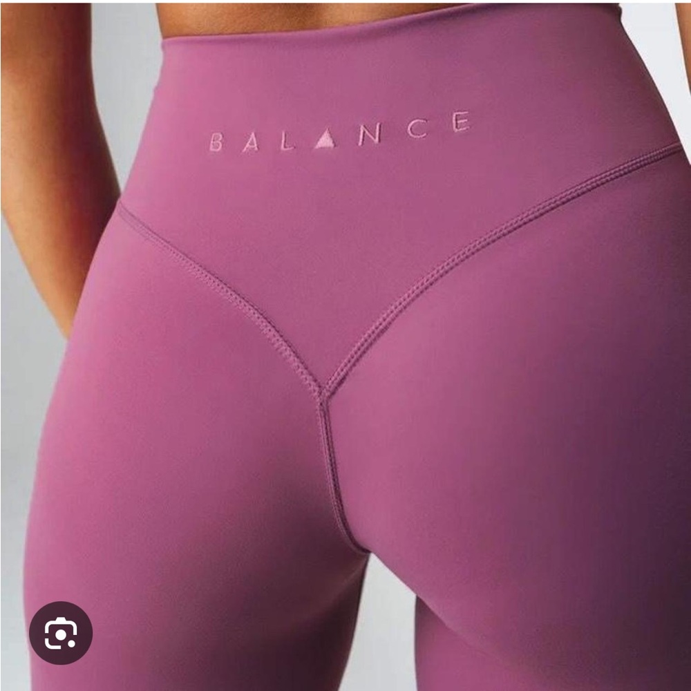 Vitality Pink High-Waisted Leggings